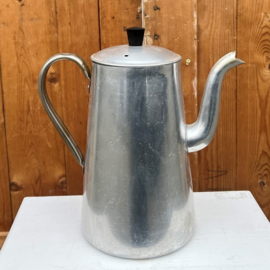 Koffiepot theepot origineel aluminium VERKOCHT