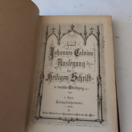 Oud boek circa 1900 rug van leer origineel