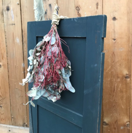 Oude deur kastdeur hout grijs VERKOCHT