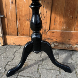 Wijntafel bijzettafel haltafel zwart Ø 49 cm