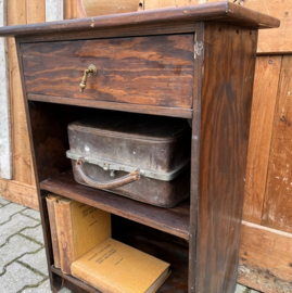 Boekenkast schappenkast met lade 71,5 cm