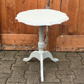 Haltafel side table bijzettafel groen VERKOCHT
