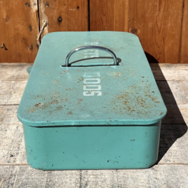 Poetsdoos metaal Brabantia groen