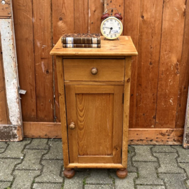 Hal kast nachtkastje grenen 74 cm VERKOCHT