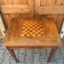 Chess table speel tafel Engeland VERKOCHT