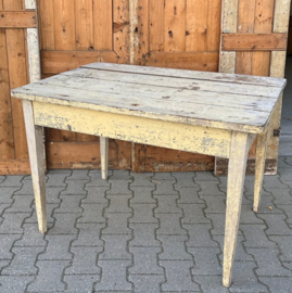 Boerentafel 109 x 77 tafel hout café VERKOCHT