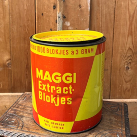 Blik Maggi Extract blokjes rond Ø 17,5 origineel