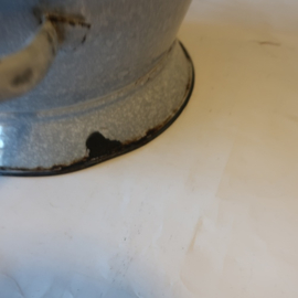 Vergiet emaille Deense zeef grijs Ø 27 cm