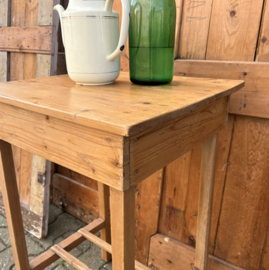 Bijzet tafel bloem planten grenen hout 75,5 cm