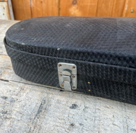 Viool koffer hout zwart 80 cm VERKOCHT