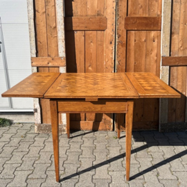 Eettafel met la 1930 origineel uitschuif VERKOCHT