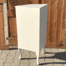 Schappenkast etagaire boekenkast wit VERKOCHT