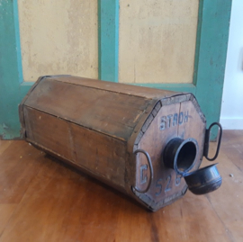 Stroh fust kist rum bier hout C 526 VERKOCHT