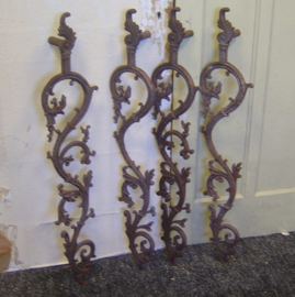 Ornament rek metaal sier ijzer 100,5 cm VERKOCHT