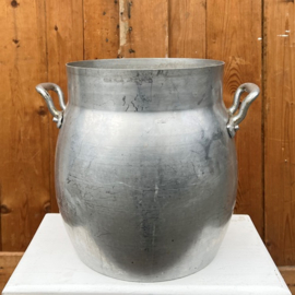 Bus pot metaal aluminium origineel Ø 23 cm