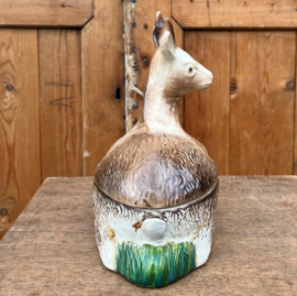 Schaal pate hert ree origineel 25,5 cm