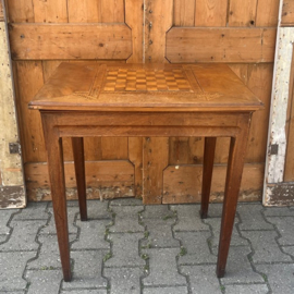Chess table speel tafel Engeland VERKOCHT