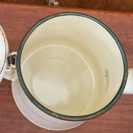 Koffiekan koffie pot emaille Ø 18 cm VERKOCHT