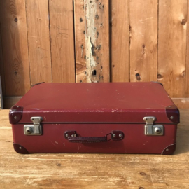 Koffer rood 53 x 32 x 16 origineel VERKOCHT