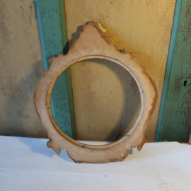 Lijst kader brons & crème 34 x 40 cm brocante