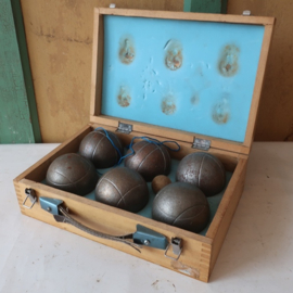 Petanque ballen jeu de boules 2x3 VERKOCHT