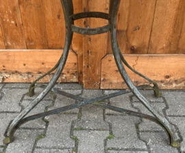 Tuintafel bistrotafel 70 x 40 metaal VERKOCHT