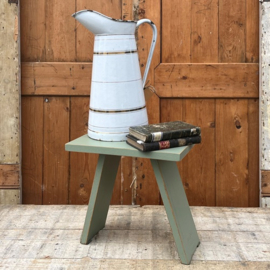 Vensterbank etagaire toon schap groen