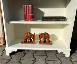 Boekenkast schappenkast wit Engeland