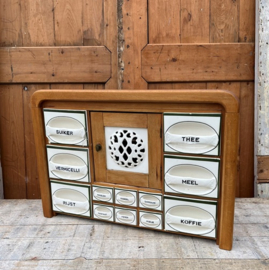 Grutterskast kruidenkast porselein origineel