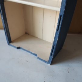 Boekenkastje type boot kano skiff 51 cm