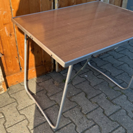 Camping tafel origineel vintage retro VERKOCHT