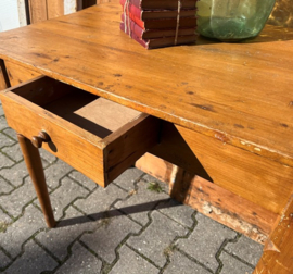 Tafel Frankrijk eettafel buro hout VERKOCHT