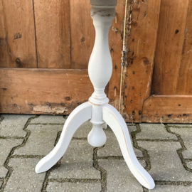 Wijntafel bijzettafel haltafel wit 53 VERKOCHT