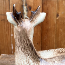 Schaal pate hert ree origineel 25,5 cm