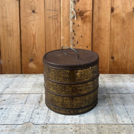 Blik keuken metaal origineel Ø 19,5 cm hoogte 17