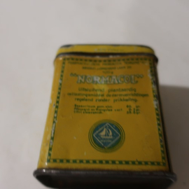 Blikje Normacol Norgine NV Brussel brocante