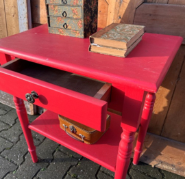 Kaptafel sidetable toilet bad tafel VERKOCHT