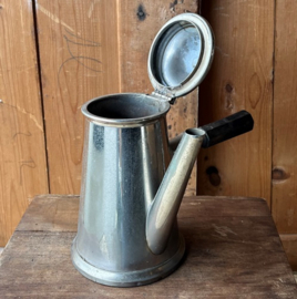Chocolade kan origineel pot tin Frankrijk 22 cm