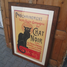 Lijst 83 x 113 cm poster Chat Noir VERKOCHT