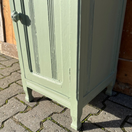 Nachtkastje hout groen 1930 halkastje