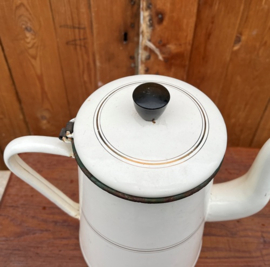 Koffiekan koffie pot emaille Ø 18 cm VERKOCHT