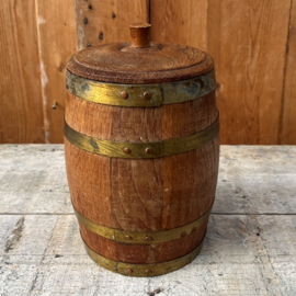 Tabakspot Schimmelpenninck hout pot Tabak