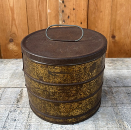 Blik keuken metaal origineel Ø 19,5 cm hoogte 17