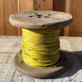 Spoel hout met draad origineel diameter 18 cm