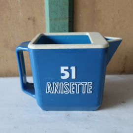 Waterkan Pastis 51 Anisette blauw Frankrijk