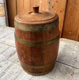 Tabakspot Schimmelpenninck hout pot Tabak