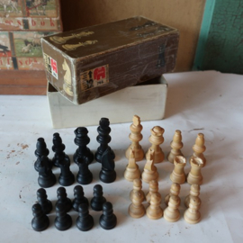 Schaakstukken Jumbo schaakset 745 hout