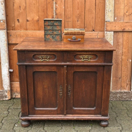 Halkast commode lage kast origineel VERKOCHT
