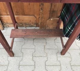 Kaptafel hal tafel origineel hout VERKOCHT