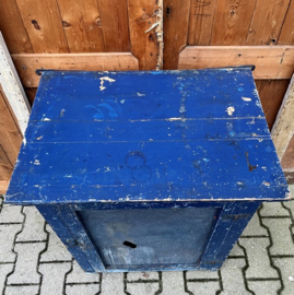 Vliegenkast blauw kast 70 x 48,5 x 84,5 cm